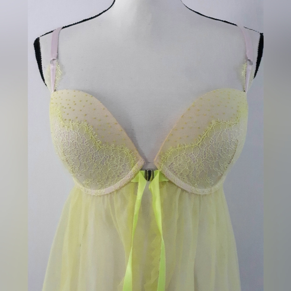 VTG Y2K VS Push Up Lingerie 36D - Picture 2 of 9
